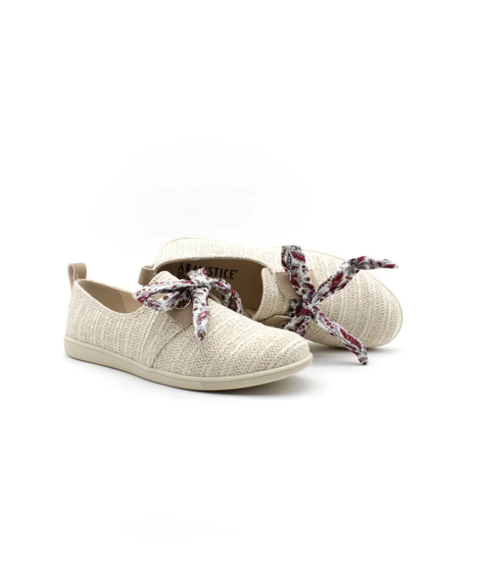 Femme L'Empreinte Chaussures Baskets|ARMISTICE STONE ONE STRAW