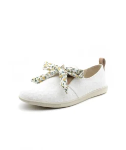 Femme L'Empreinte Chaussures Baskets|ARMISTICE STONE ONE W TWILL BRODE