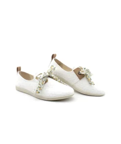 Femme L'Empreinte Chaussures Baskets|ARMISTICE STONE ONE W TWILL BRODE