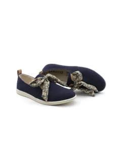 Femme L'Empreinte Chaussures Baskets|ARMISTICE STONE ONE W TWILL BRODE