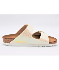 Femme L'Empreinte Chaussures Mules|Sandales Et Nu-Pieds|BIRKENSTOCK ARIZONA SHINY SNAKE