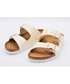 Femme L'Empreinte Chaussures Mules|Sandales Et Nu-Pieds|BIRKENSTOCK ARIZONA SHINY SNAKE