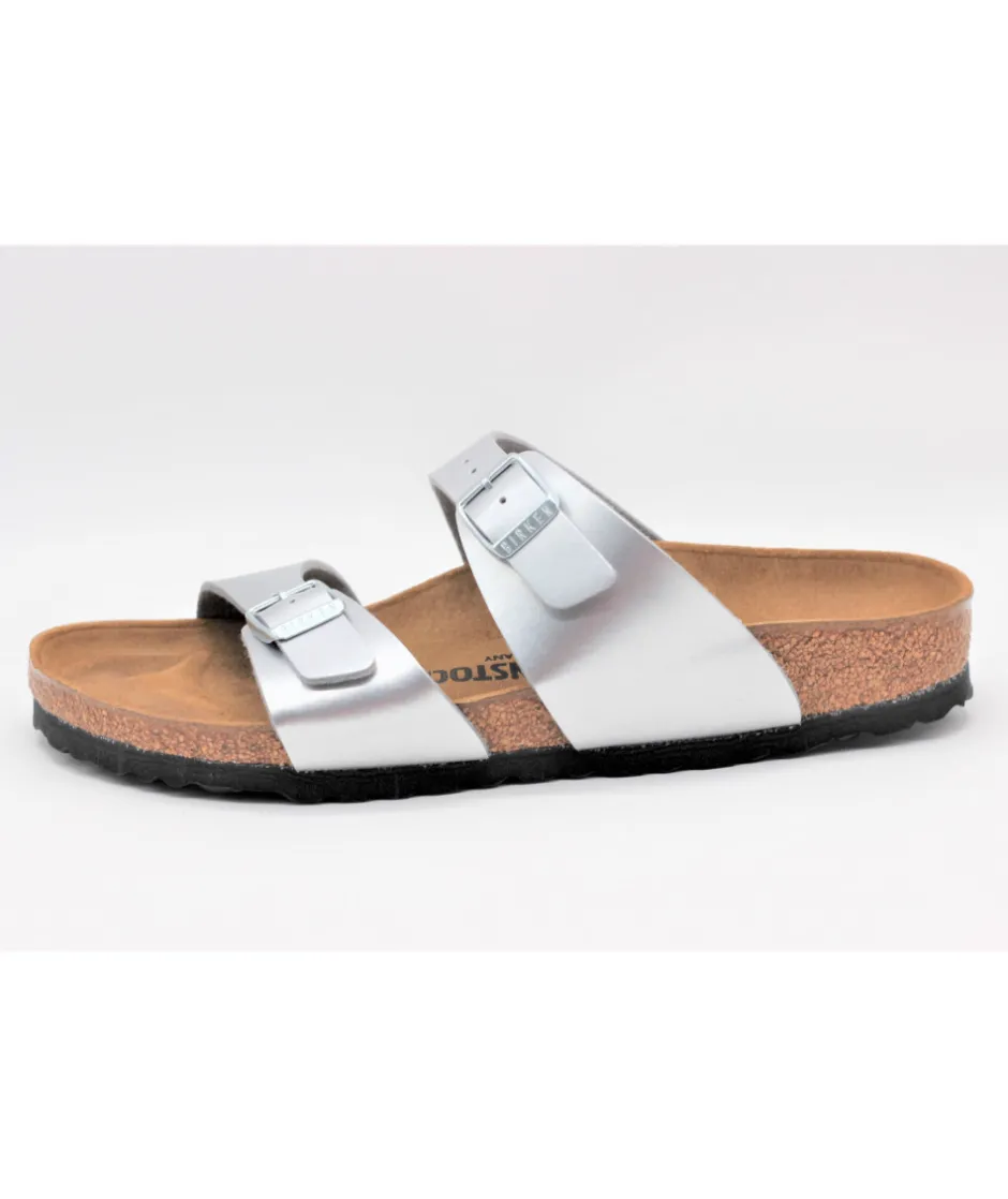 Femme L'Empreinte Chaussures Mules|Sandales Et Nu-Pieds|BIRKENSTOCK SYDNEY METALLIC
