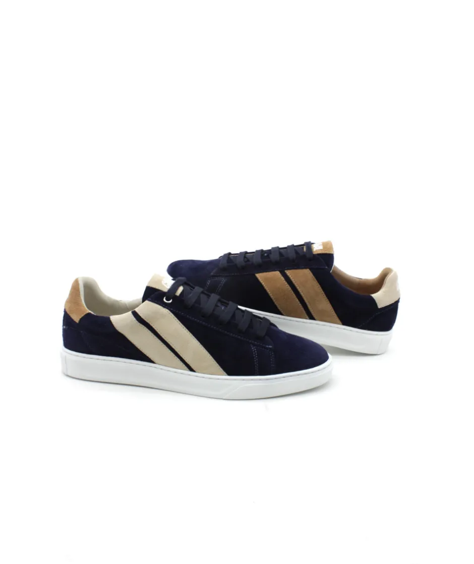 Homme L'Empreinte Chaussures Baskets|CAVAL SLASH BLUE MACCHIATO