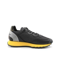 Homme L'Empreinte Chaussures Baskets|CETTI C1293 TRAIN GREY BLACK