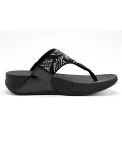 Femme L'Empreinte Chaussures Mules|FITFLOP LULU CRYSTAL FEATHER