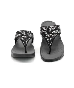 Femme L'Empreinte Chaussures Mules|FITFLOP LULU CRYSTAL FEATHER