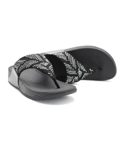 Femme L'Empreinte Chaussures Mules|FITFLOP LULU CRYSTAL FEATHER