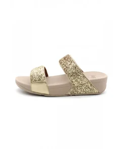 Femme L'Empreinte Chaussures Mules|FITFLOP LULU GLITTER SLIDES
