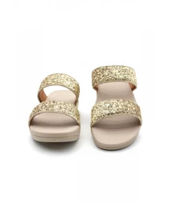 Femme L'Empreinte Chaussures Mules|FITFLOP LULU GLITTER SLIDES