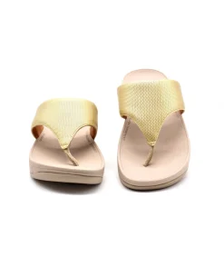 Femme L'Empreinte Chaussures Sandales Et Nu-Pieds|FITFLOP OLIVE TEXTURED GLITZ