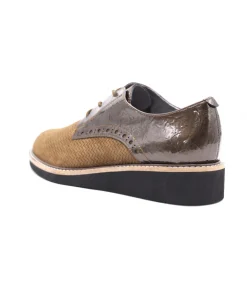Femme L'Empreinte Chaussures Derbies|FUGITIVE CHAMOI VELOURS