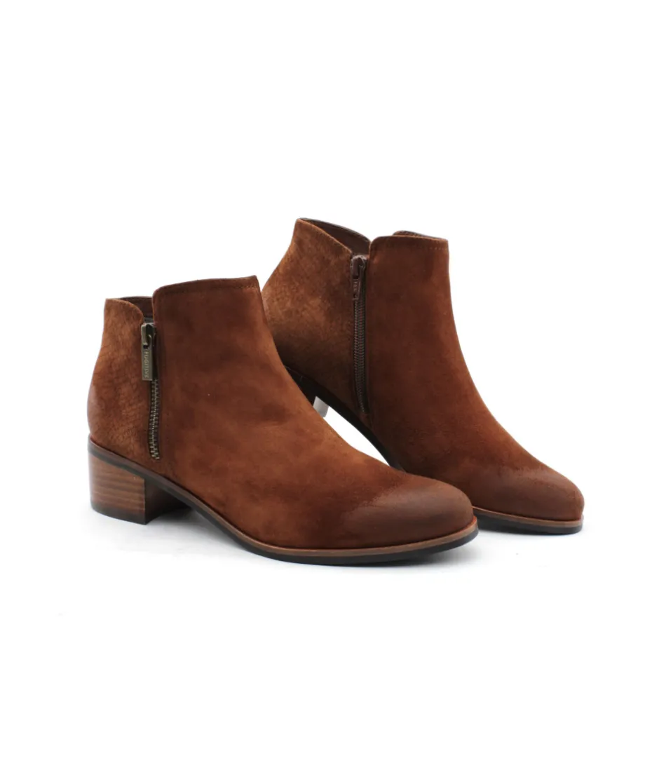 Femme L'Empreinte Chaussures Bottines|FUGITIVE RACINE VELOURS