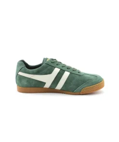 Homme L'Empreinte Chaussures Baskets|GOLA HARRIER SUEDE EVERGREEN OFF WHITE