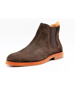 Homme L'Empreinte Chaussures Bottines|HUDSON TONTI VELOURS