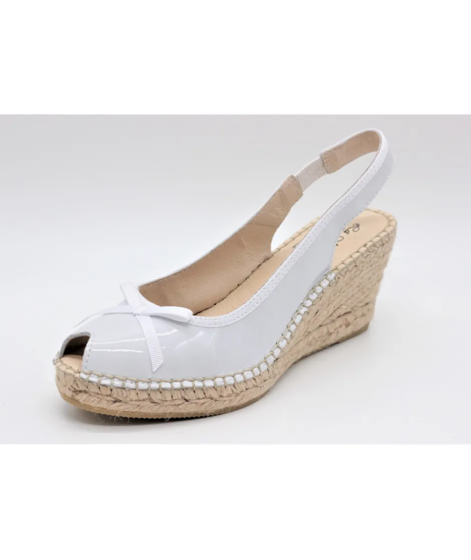 Femme L'Empreinte Chaussures Espadrilles|LA MAISON DE L'ESPADRILLE 905 VERNIS