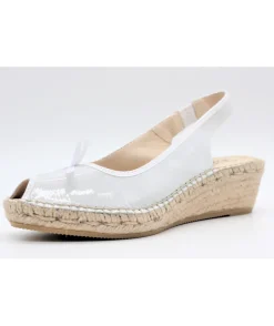 Femme L'Empreinte Chaussures Espadrilles|LA MAISON DE L'ESPADRILLE 905 TALON BAS VERNIS