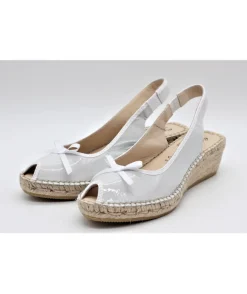 Femme L'Empreinte Chaussures Espadrilles|LA MAISON DE L'ESPADRILLE 905 TALON BAS VERNIS