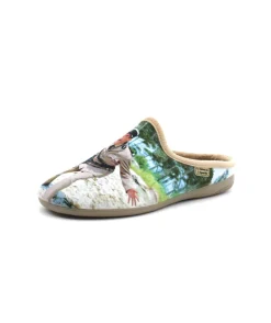 Homme L'Empreinte Chaussures Chaussons|LA MAISON DE L'ESPADRILLE 6771-7 MULE