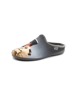 Homme L'Empreinte Chaussures Chaussons|LA MAISON DE L'ESPADRILLE 6772-7 MULE