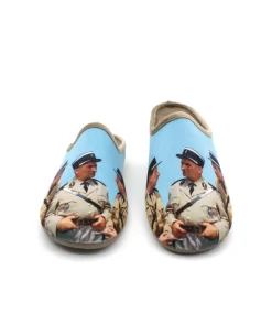 Homme L'Empreinte Chaussures Chaussons|LA MAISON DE L'ESPADRILLE 6773-7 MULE