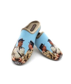 Homme L'Empreinte Chaussures Chaussons|LA MAISON DE L'ESPADRILLE 6773-7 MULE