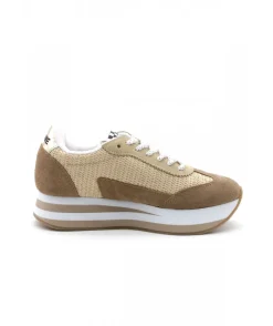 Femme L'Empreinte Chaussures Baskets|NO NAME FLEX M JOGGER SUEDE GOBI