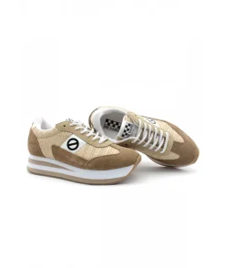 Femme L'Empreinte Chaussures Baskets|NO NAME FLEX M JOGGER SUEDE GOBI