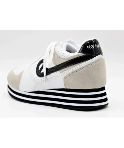 Femme L'Empreinte Chaussures Baskets|NO NAME PARKO JOGGER WHITE / WHITE