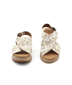 Femme L'Empreinte Chaussures Sandales Et Nu-Pieds|PAULA URBAN 24-526 FLORES METAL