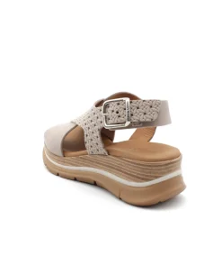 Femme L'Empreinte Chaussures Sandales Et Nu-Pieds|PAULA URBAN 24-527 NABUK