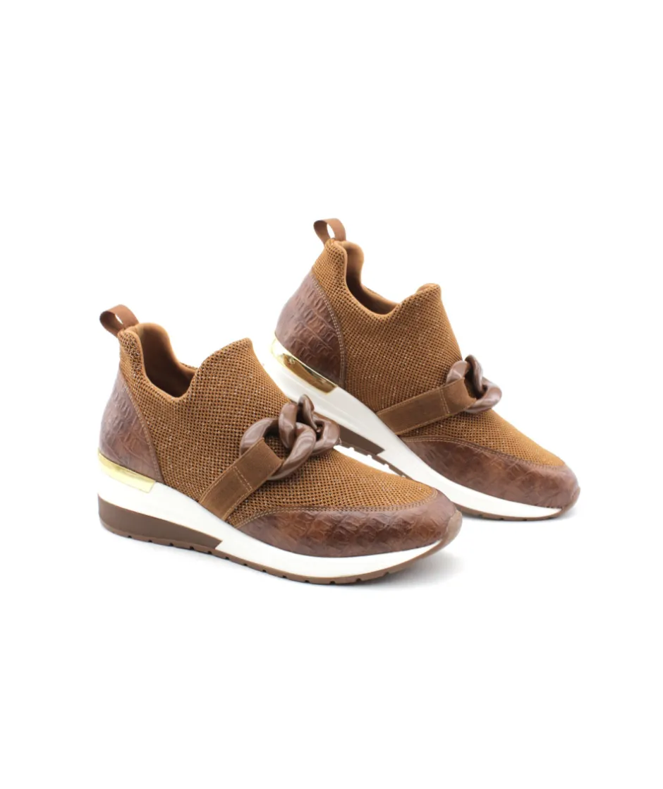 Femme L'Empreinte Chaussures Baskets|REQINS IROKO CROCHET LAME