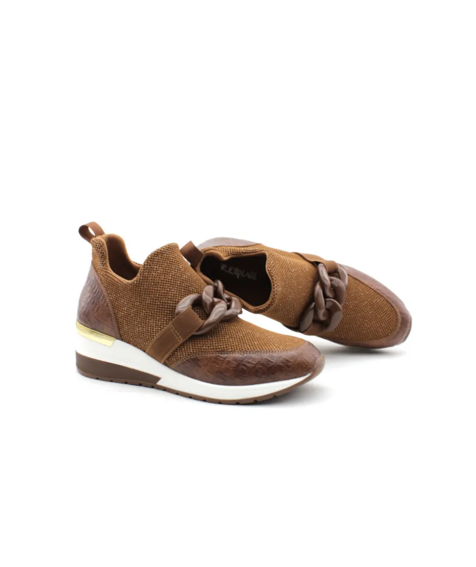 Femme L'Empreinte Chaussures Baskets|REQINS IROKO CROCHET LAME