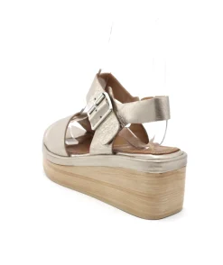 Femme L'Empreinte Chaussures Sandales Et Nu-Pieds|REQINS THALIE METAL